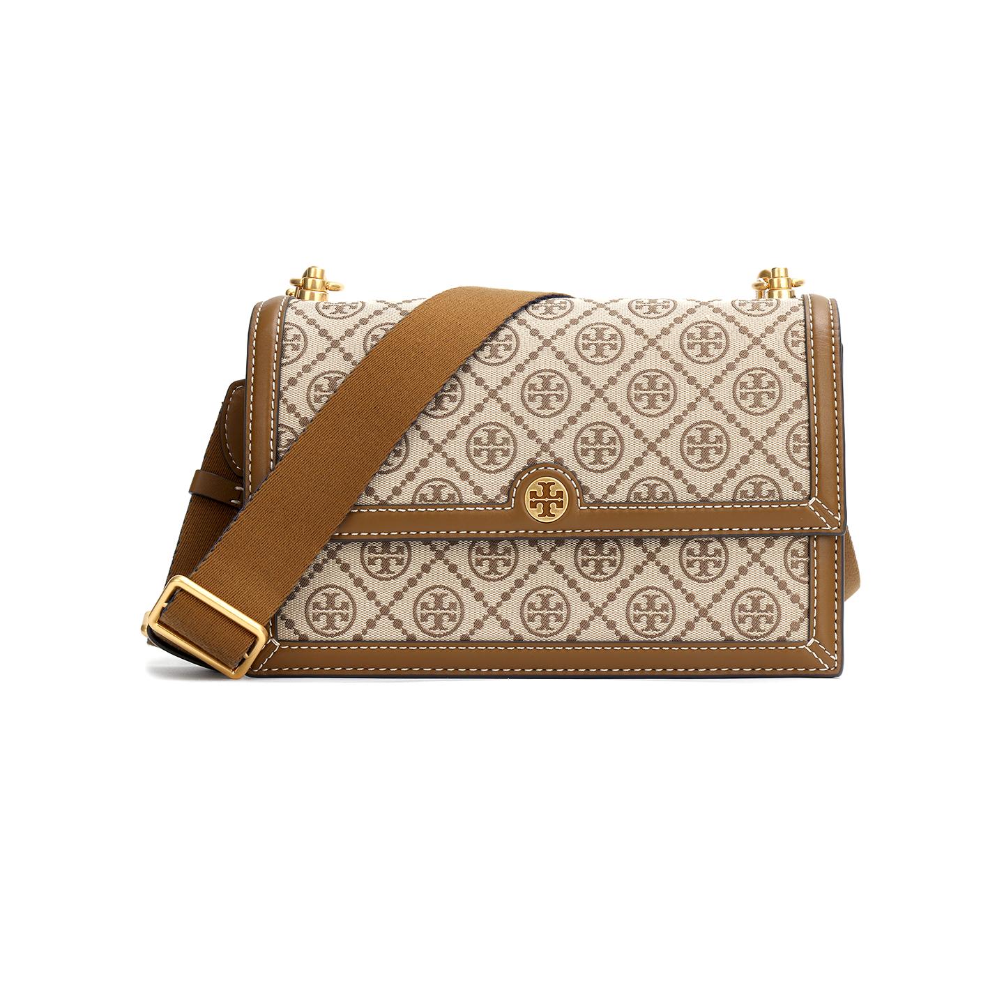 Сумка через плече Tory Burch T Monogram з канви для жінок Горіхово-Коричневий 81863-371 Basic Set (Bag+Dust Bag)
Сумка через плече Tory Burch T Monogram з канви для жінок Горіхово-Коричневий 81863-371 Basic Set (Bag+Dust Bag)