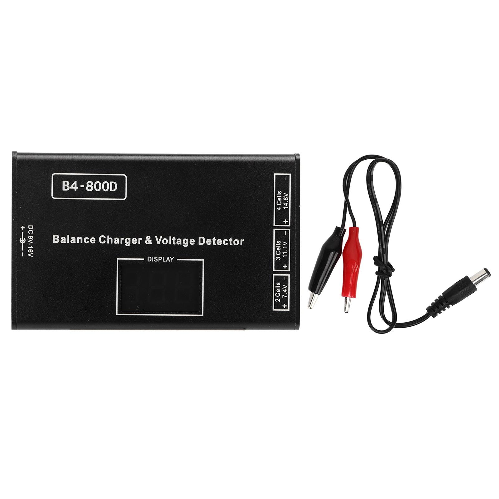 Battery Lithium Lipo Balance Charger Aluminum Alloy Battery Balance Charger with Voltage Display
Battery Lithium Lipo Balance Charger Aluminum Alloy Battery Balance Charger with Voltage Display