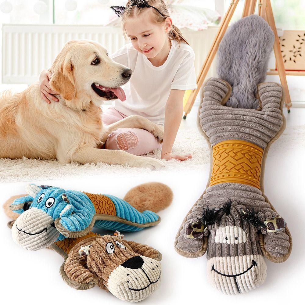 Симпатичные интерактивные мягкие игрушки для собак, жевательная игрушка для щенков, аксессуары для домашних животных, скрипучие плюшевые игрушки
Симпатичные интерактивные мягкие игрушки для собак, жевательная игрушка для щенков, аксессуары для домашних животных, скрипучие плюшевые игрушки