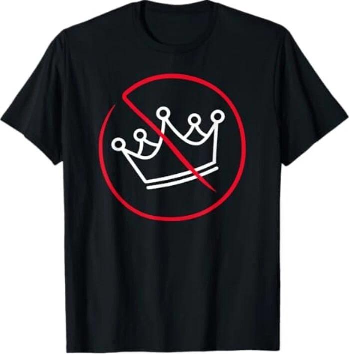No Kings Protest Simple Drawing T-Shirt M
No Kings Protest Simple Drawing T-Shirt M