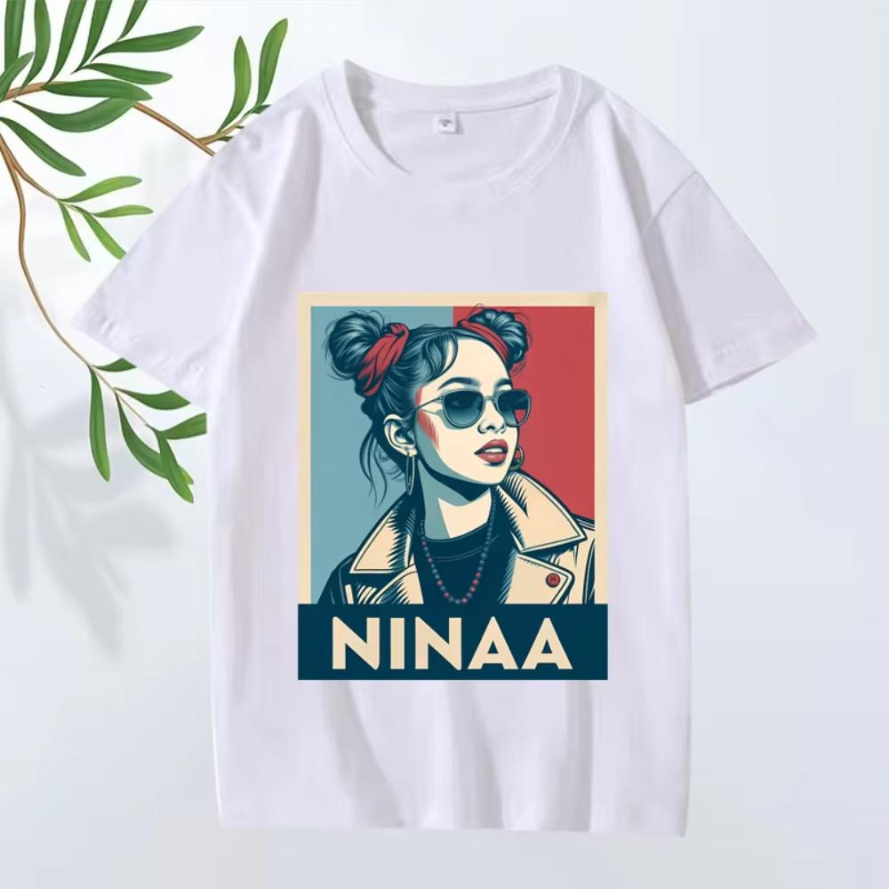 Nina Chuba Hope Style Essential Graphic T Shirts Men Women Oversized Cotton Streetwear Short Sleeves Summer Printed Unisex Tees L
Nina Chuba Hope Style Essential Graphic T Shirts Men Women Oversized Cotton Streetwear Short Sleeves Summer Printed Unisex Tees L