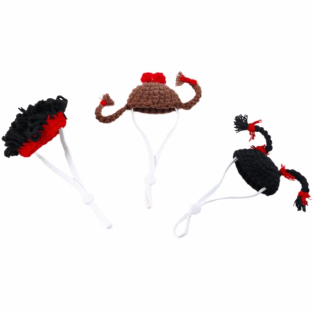 3PCS/SET Soft Parrot Ponytail Hat Funny Guinea Pig Hat Cute Hamster Knitted Hat Small Animal Wear 3PCS/SET
3PCS/SET Soft Parrot Ponytail Hat Funny Guinea Pig Hat Cute Hamster Knitted Hat Small Animal Wear 3PCS/SET