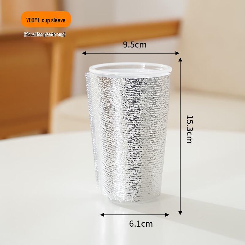 Xihe EPE Foam Aluminum Foil Insulated Cup Sleeves
Xihe EPE Foam Aluminum Foil Insulated Cup Sleeves