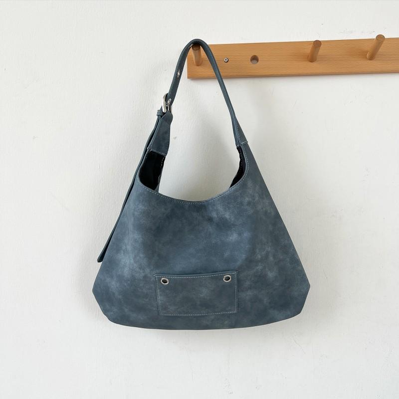 2025 Korean Retro Style Commuter Shoulder Underarm Large Capacity Niche High-quality Soft Leather Tote Bag синій
2025 Korean Retro Style Commuter Shoulder Underarm Large Capacity Niche High-quality Soft Leather Tote Bag синій