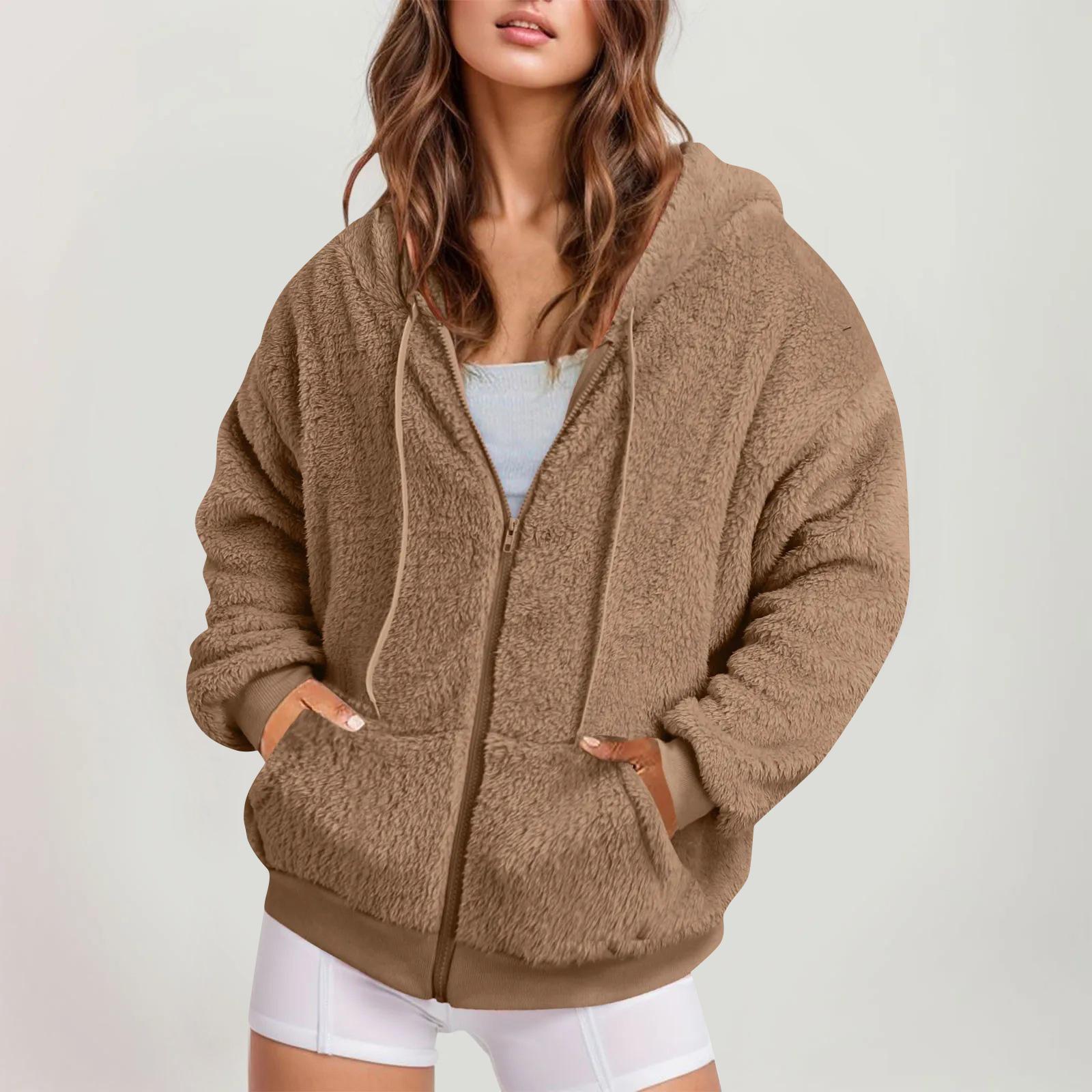 Женская зимняя флисовая ветрозащитная куртка на молнии с передним карманом на шнурке Флисовая куртка M хаки
Женская зимняя флисовая ветрозащитная куртка на молнии с передним карманом на шнурке Флисовая куртка M хаки