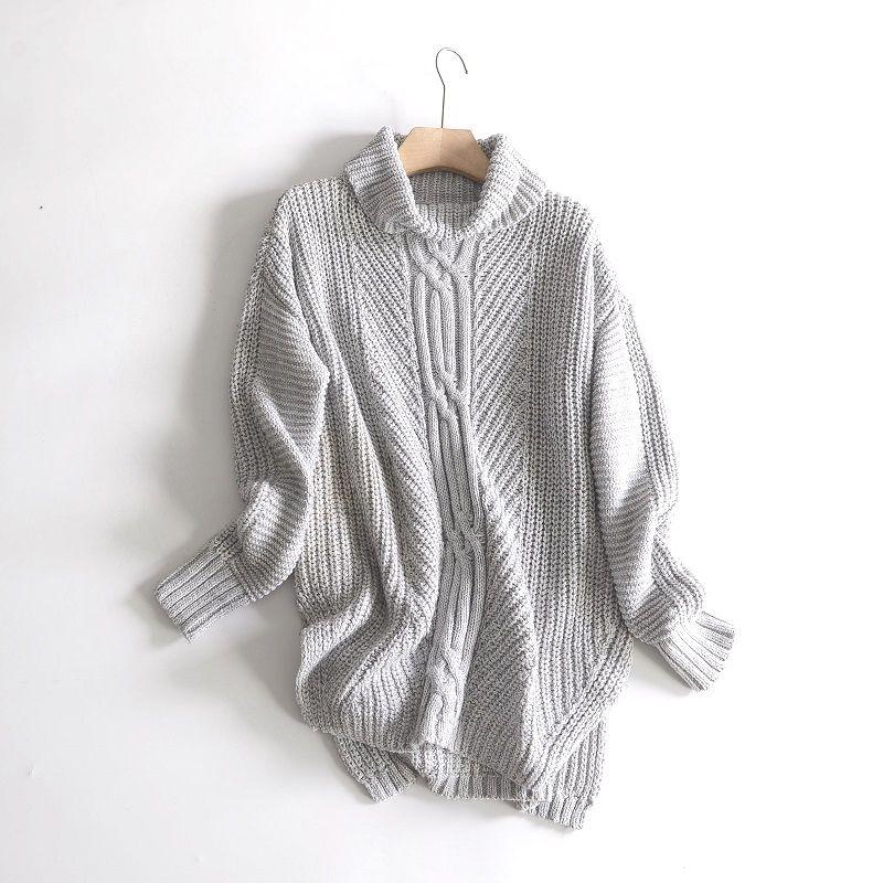 Jacquard Heattech Sweater Wool Blended Cotton Chubby Girl Mid Length Long Length European and American plus Size Women s Clothes Easiest for Match 268 Elegant Gray M
Jacquard Heattech Sweater Wool Blended Cotton Chubby Girl Mid Length Long Length European and American plus Size Women s Clothes Easiest for Match 268 Elegant Gray M