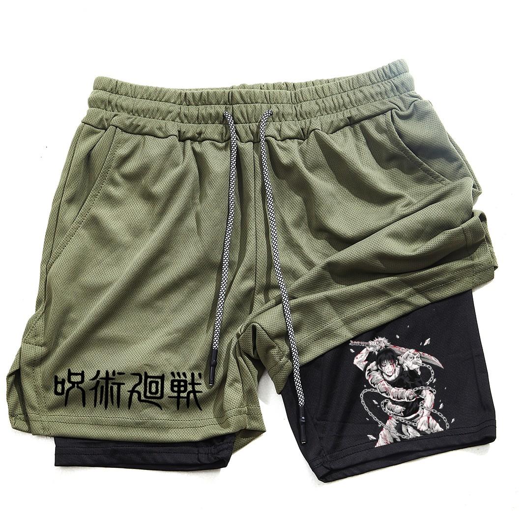 Аніме Performance Shorts Toji Printed Men GYM Casual Sports Shorts Workout Running Mesh 2 In 1 Sport Short Pants L
Аніме Performance Shorts Toji Printed Men GYM Casual Sports Shorts Workout Running Mesh 2 In 1 Sport Short Pants L
