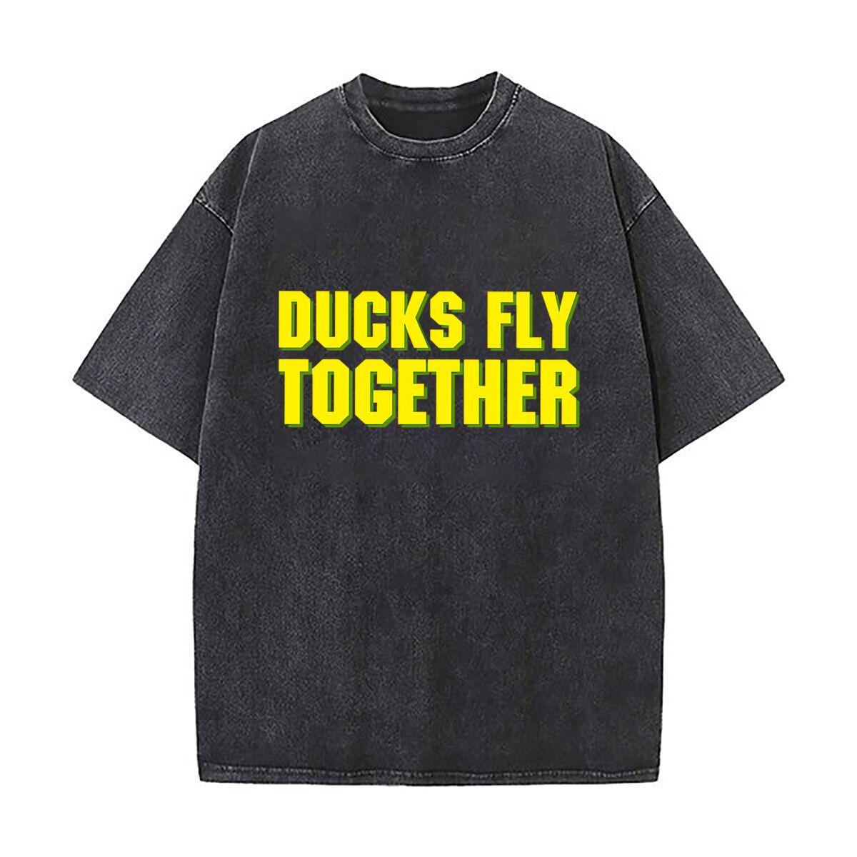 Ducks Logo Vintage Mens Summer Tshirt Cotton Vintage Washed TShirts S
Ducks Logo Vintage Mens Summer Tshirt Cotton Vintage Washed TShirts S