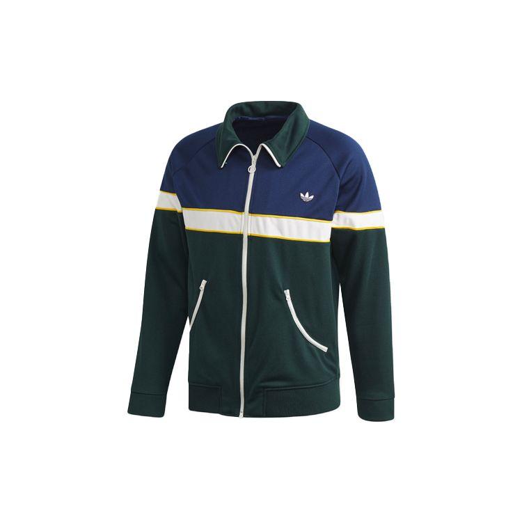 Adidas Originals Clover Track Top Ретро спортивная куртка с воротником-стойкой Мужские топы Зеленый FM2195
Adidas Originals Clover Track Top Ретро спортивная куртка с воротником-стойкой Мужские топы Зеленый FM2195