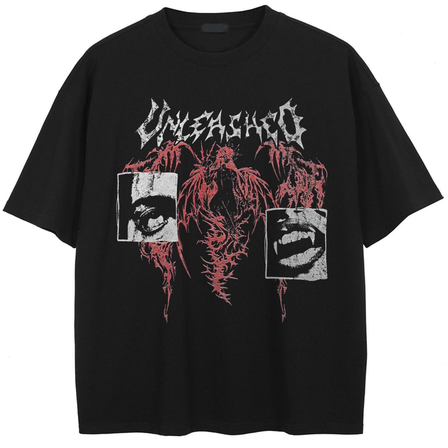 Streetwear Gothic Metal T-Shirt Demonic Core Graphic T-Shirt Cotton Tshirt Unisex Tops Tees Short Sleeves T Shirt XXXXXL
Streetwear Gothic Metal T-Shirt Demonic Core Graphic T-Shirt Cotton Tshirt Unisex Tops Tees Short Sleeves T Shirt XXXXXL