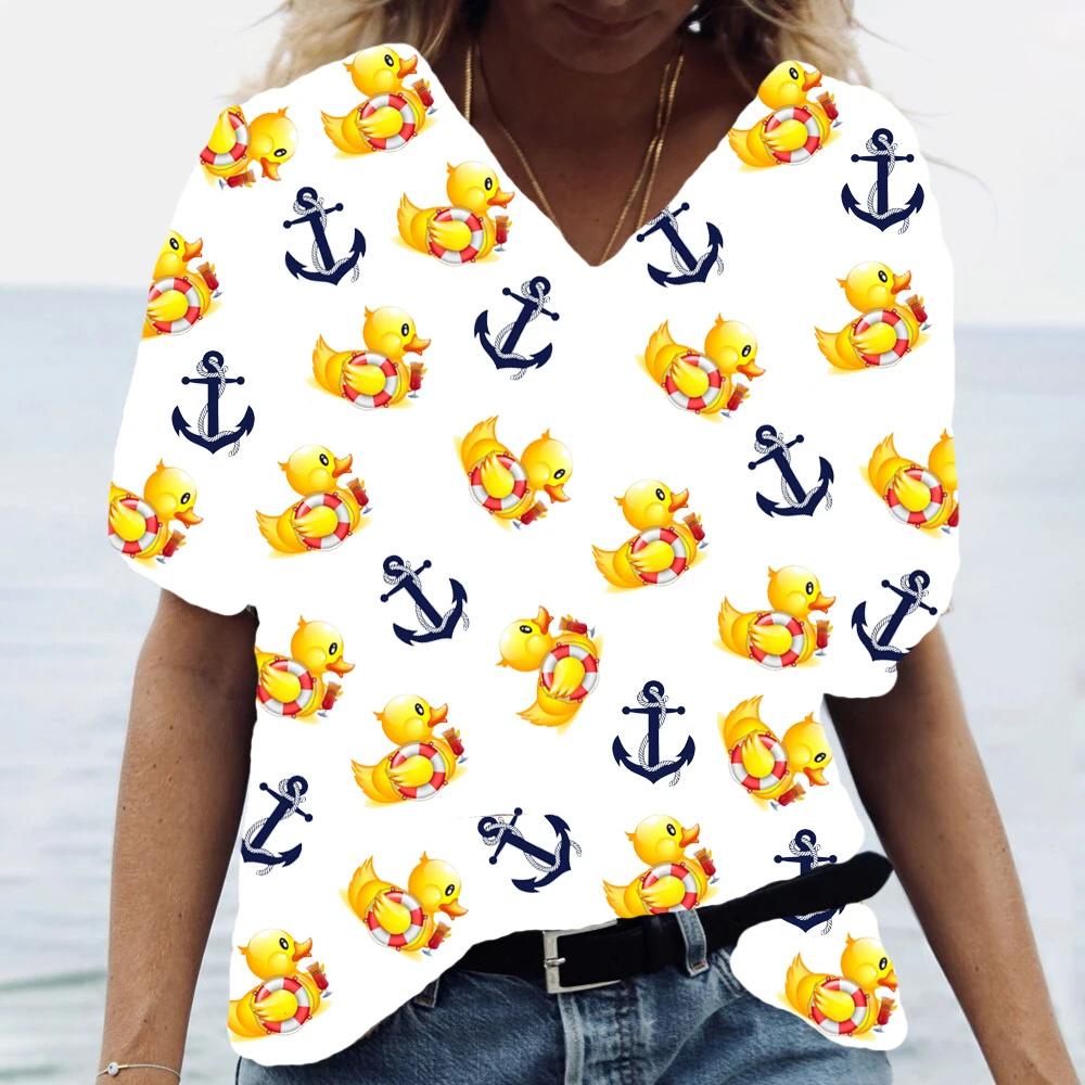 Лето 2023, женская футболка с v-образным вырезом и цветочным принтом, топы в стиле Харадзюку, 5xl, модная футболка с v-образным вырезом, повседневный пуловер, женские свободные рубашки 8XL
Лето 2023, женская футболка с v-образным вырезом и цветочным принтом, топы в стиле Харадзюку, 5xl, модная футболка с v-образным вырезом, повседневный пуловер, женские свободные рубашки 8XL