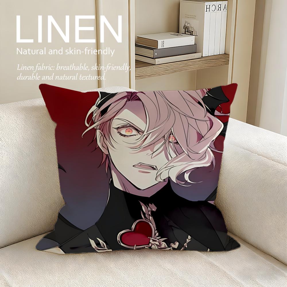 Game Obey Me Cushion Cover Pillowcase Set Pcs x x Breathable Washable Sofa Cushion Cover 30X30cm
Game Obey Me Cushion Cover Pillowcase Set Pcs x x Breathable Washable Sofa Cushion Cover 30X30cm