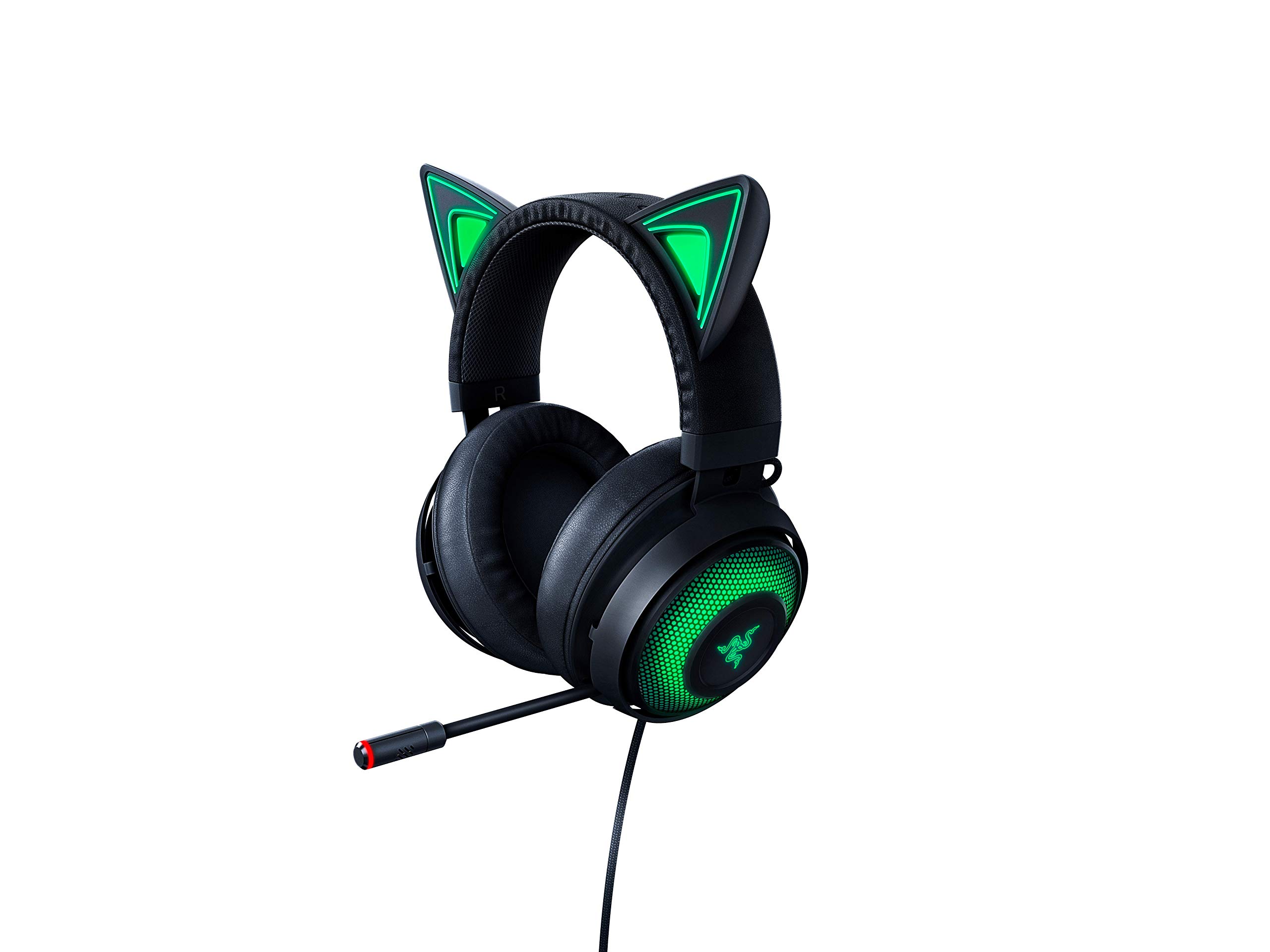Razer Kraken Kitty Quartz Edition Cat Ears USB Gaming Chroma Wired for Gaming for Xbox One 50mm Cable with Line - Headset, Lighting, Cross-Platform чёрный
Razer Kraken Kitty Quartz Edition Cat Ears USB Gaming Chroma Wired for Gaming for Xbox One 50mm Cable with Line - Headset, Lighting, Cross-Platform чёрный