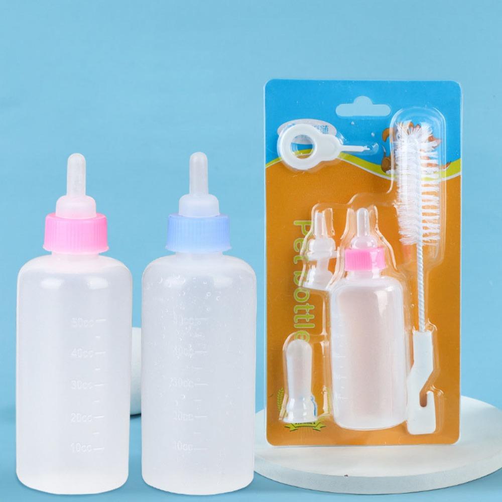 Replace Nipple Pet Milk Bottle Silicone Pet Supplies Fashion Milk Bottle Set Home blue-set
Replace Nipple Pet Milk Bottle Silicone Pet Supplies Fashion Milk Bottle Set Home blue-set
