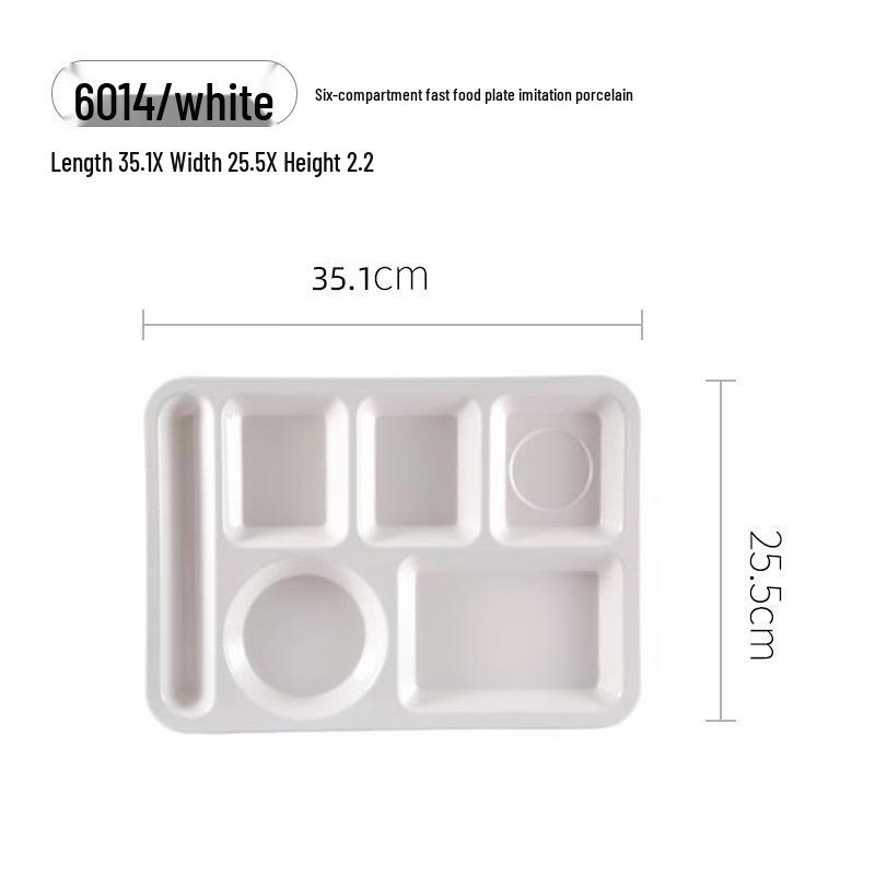 Янге Меламиновая разделительная тарелка для кафетерия
Янге Меламиновая разделительная тарелка для кафетерия