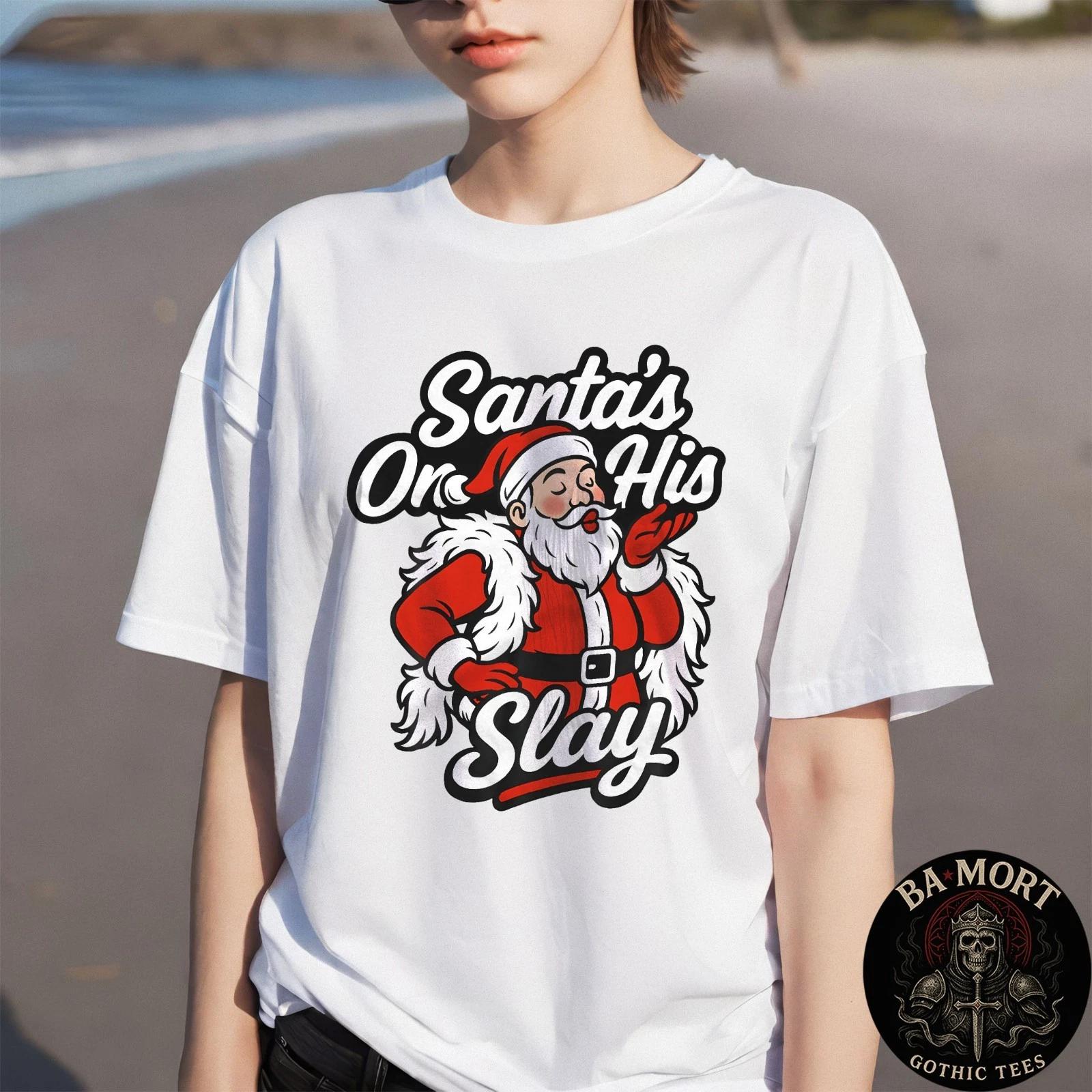 Santa On His Slay Christmas Season Party T-Shirt XL
Santa On His Slay Christmas Season Party T-Shirt XL