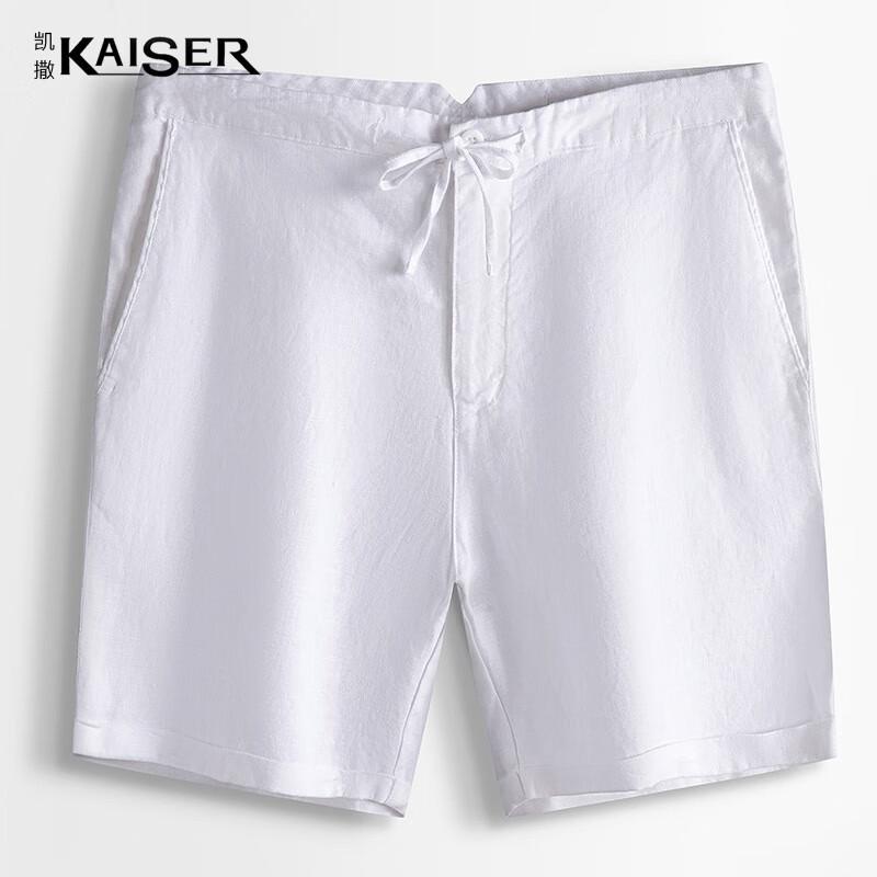 KAISER Men s 100% Linen Casual Shorts KS3431 M
KAISER Men s 100% Linen Casual Shorts KS3431 M