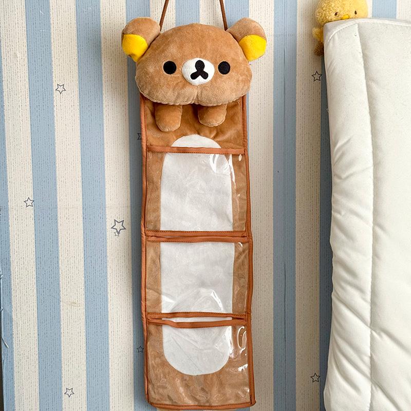 Lovely Rilakkuma Wall-mounted Storage Bag Large-capacity Dormitory Sundries Receiver Door Hanging Bag Home Storage Accessories
Lovely Rilakkuma Wall-mounted Storage Bag Large-capacity Dormitory Sundries Receiver Door Hanging Bag Home Storage Accessories