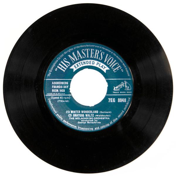 7inch Record MELACHRINO ORCHESTRA - Winter Wonderland 7EG8048 His Master s Vo 1954 UK Folk Used
7inch Record MELACHRINO ORCHESTRA - Winter Wonderland 7EG8048 His Master s Vo 1954 UK Folk Used