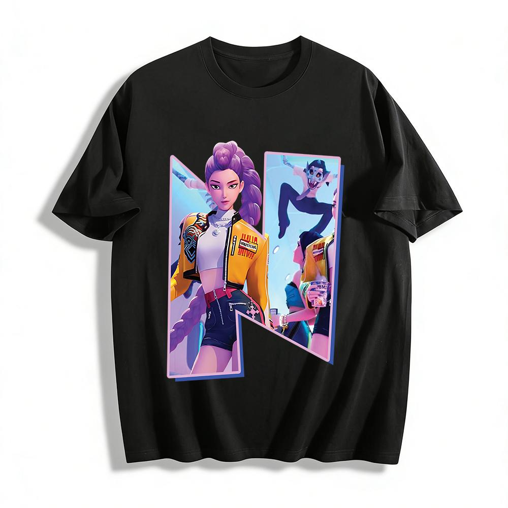 Trendy Virtual Idol Print Cool Cropped Top Street Style Trendy Loose Casual Coat For Girls Pure cotton T-shirt XXS
Trendy Virtual Idol Print Cool Cropped Top Street Style Trendy Loose Casual Coat For Girls Pure cotton T-shirt XXS