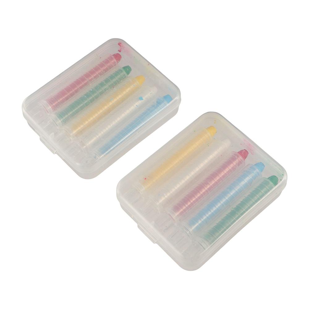 DIY Painting Teacher Chalk Non-toxic Solid Water Chalk Creative Dust Free Chalk For School 4Pcs
DIY Painting Teacher Chalk Non-toxic Solid Water Chalk Creative Dust Free Chalk For School 4Pcs