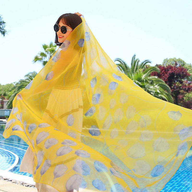 Fashion Bikini Cover Up Women Silk Scarf Sarong Beach Wrap Shawl Floral Print Sunscreen Bandana Hijab Mujer Scarve Foulard Pareo One Size& 8Y
Fashion Bikini Cover Up Women Silk Scarf Sarong Beach Wrap Shawl Floral Print Sunscreen Bandana Hijab Mujer Scarve Foulard Pareo One Size& 8Y