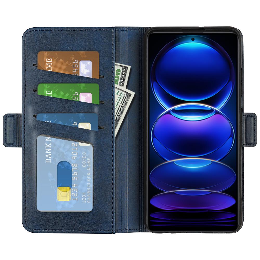For Xiaomi Redmi Note 12 Pro 5G/Note 12 Pro Speed 5G/Poco X5 Pro 5G Phone Stand Case PU Leather Wallet Phone Cover Blue
For Xiaomi Redmi Note 12 Pro 5G/Note 12 Pro Speed 5G/Poco X5 Pro 5G Phone Stand Case PU Leather Wallet Phone Cover Blue