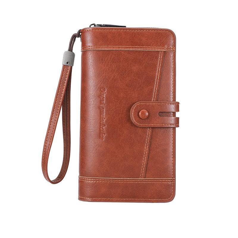 New Men s Fashionable Long Wallet With Multiple Card Slots Large Capacity Portable Multifunctional Casual Mobile Phone Bag 20x2x12 коричневий
New Men s Fashionable Long Wallet With Multiple Card Slots Large Capacity Portable Multifunctional Casual Mobile Phone Bag 20x2x12 коричневий