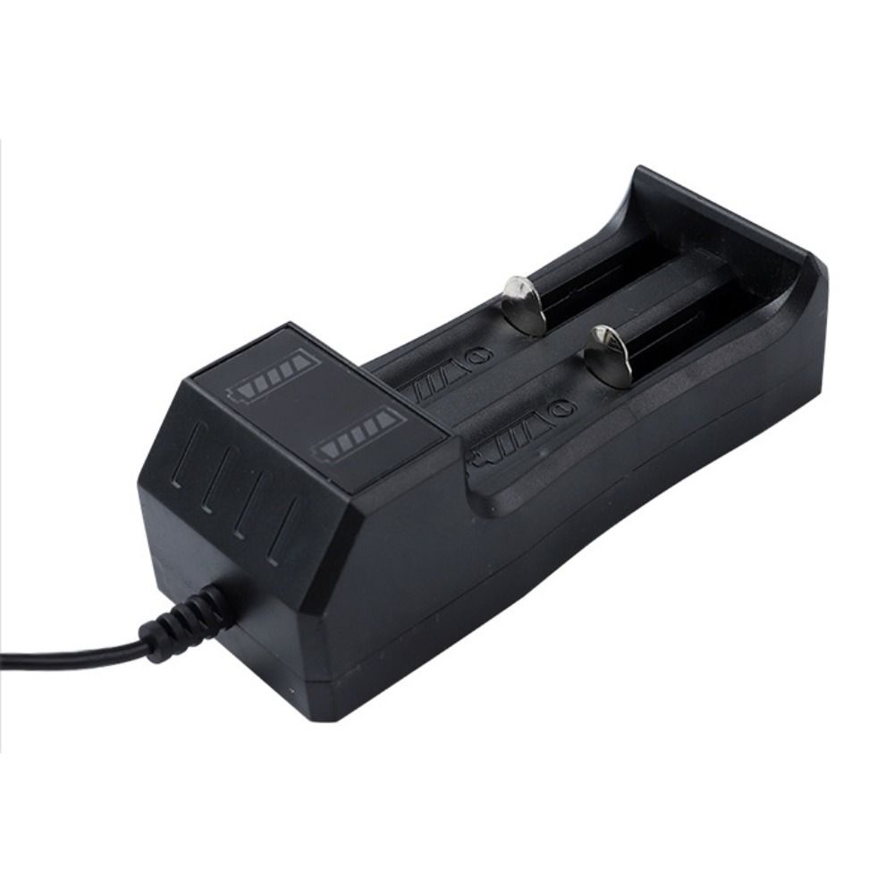 2pcs 4.2V Batteries USB Charger 2 Slots Rechargeable Lithium Battery Charger Flashlight
2pcs 4.2V Batteries USB Charger 2 Slots Rechargeable Lithium Battery Charger Flashlight