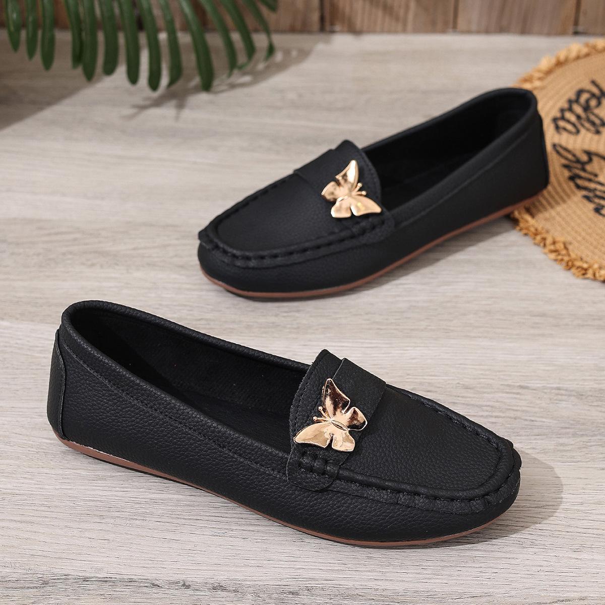 Doudou shoes women s 2025 spring and autumn new Korean version round head shallow mouth comfortable versatile flat bottom women s casual shoes 43 чорний
Doudou shoes women s 2025 spring and autumn new Korean version round head shallow mouth comfortable versatile flat bottom women s casual shoes 43 чорний