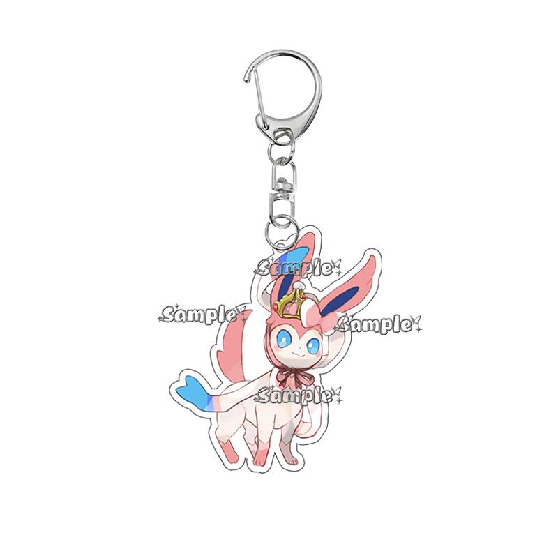 Fashion Anime Umbreon Jolteon Espeon Sylveon Acrylic Keychain Pocket Monsters Creative Pattern Cartoon Backpack Charm Ornament about 5cm
Fashion Anime Umbreon Jolteon Espeon Sylveon Acrylic Keychain Pocket Monsters Creative Pattern Cartoon Backpack Charm Ornament about 5cm