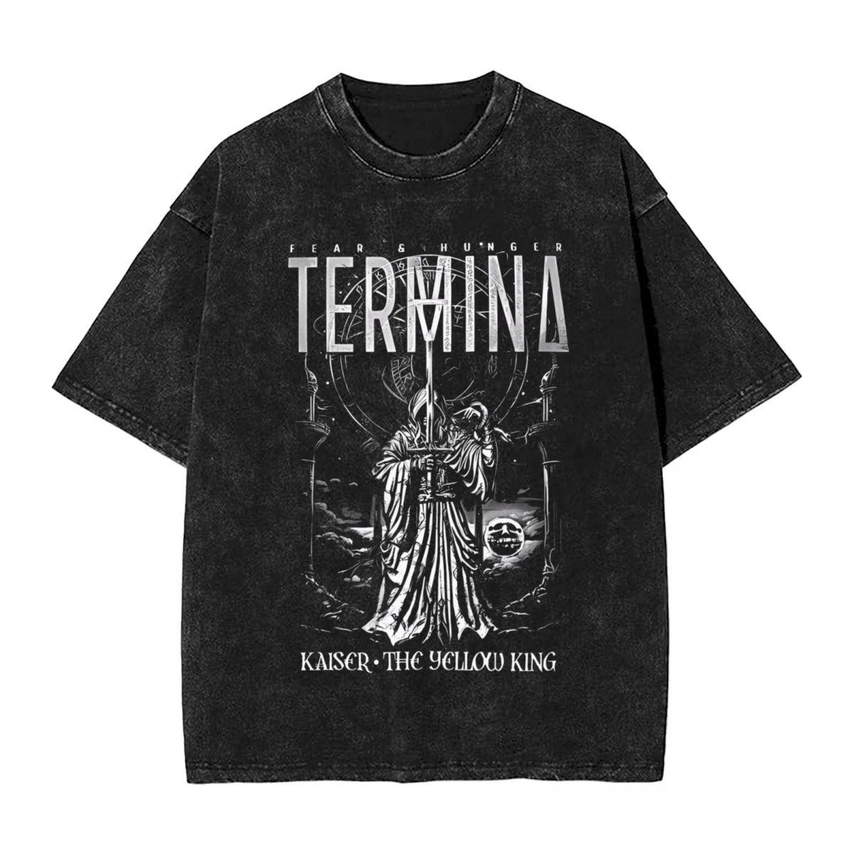 Fear And Hunger Termina Kaiser The Yellow King Harajuku Cotton Oversized TshirtMen Short Sleeve Tees S
Fear And Hunger Termina Kaiser The Yellow King Harajuku Cotton Oversized TshirtMen Short Sleeve Tees S