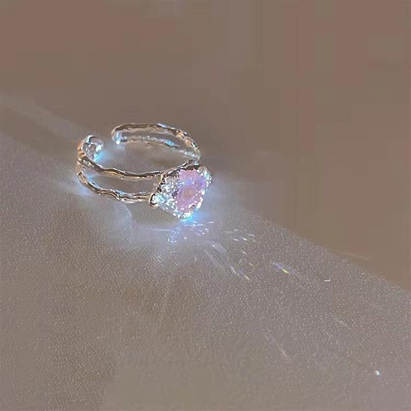 Кольцо Love Ring с розовым цирконием INS Light Luxury Niche Design Стильное индивидуальное кольцо с открытым указательным пальцем
Кольцо Love Ring с розовым цирконием INS Light Luxury Niche Design Стильное индивидуальное кольцо с открытым указательным пальцем