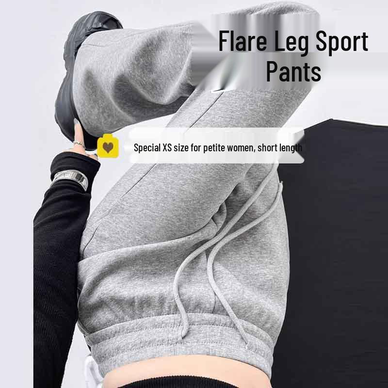 High-Waisted Micro-Flare Drawstring Sweatpants for Petite Women - Versatile Slimming Fit for Spring/Autumn S (80-95 lbs)
High-Waisted Micro-Flare Drawstring Sweatpants for Petite Women - Versatile Slimming Fit for Spring/Autumn S (80-95 lbs)