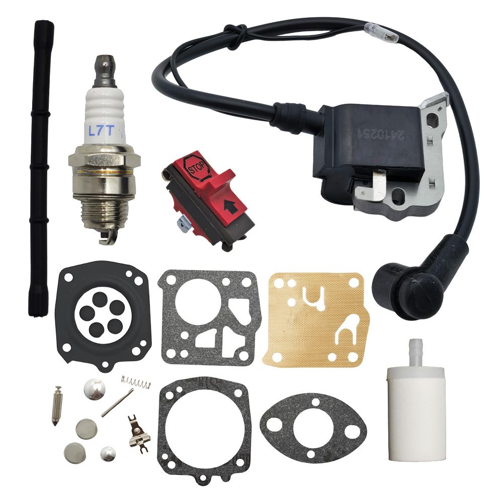 Ignition Coil Stop Switch For Husqvarna 266 268 272 Fuel Filter Line Carburetor Repair Kit Chainsaw Replace Spare Part China Mainland
Ignition Coil Stop Switch For Husqvarna 266 268 272 Fuel Filter Line Carburetor Repair Kit Chainsaw Replace Spare Part China Mainland