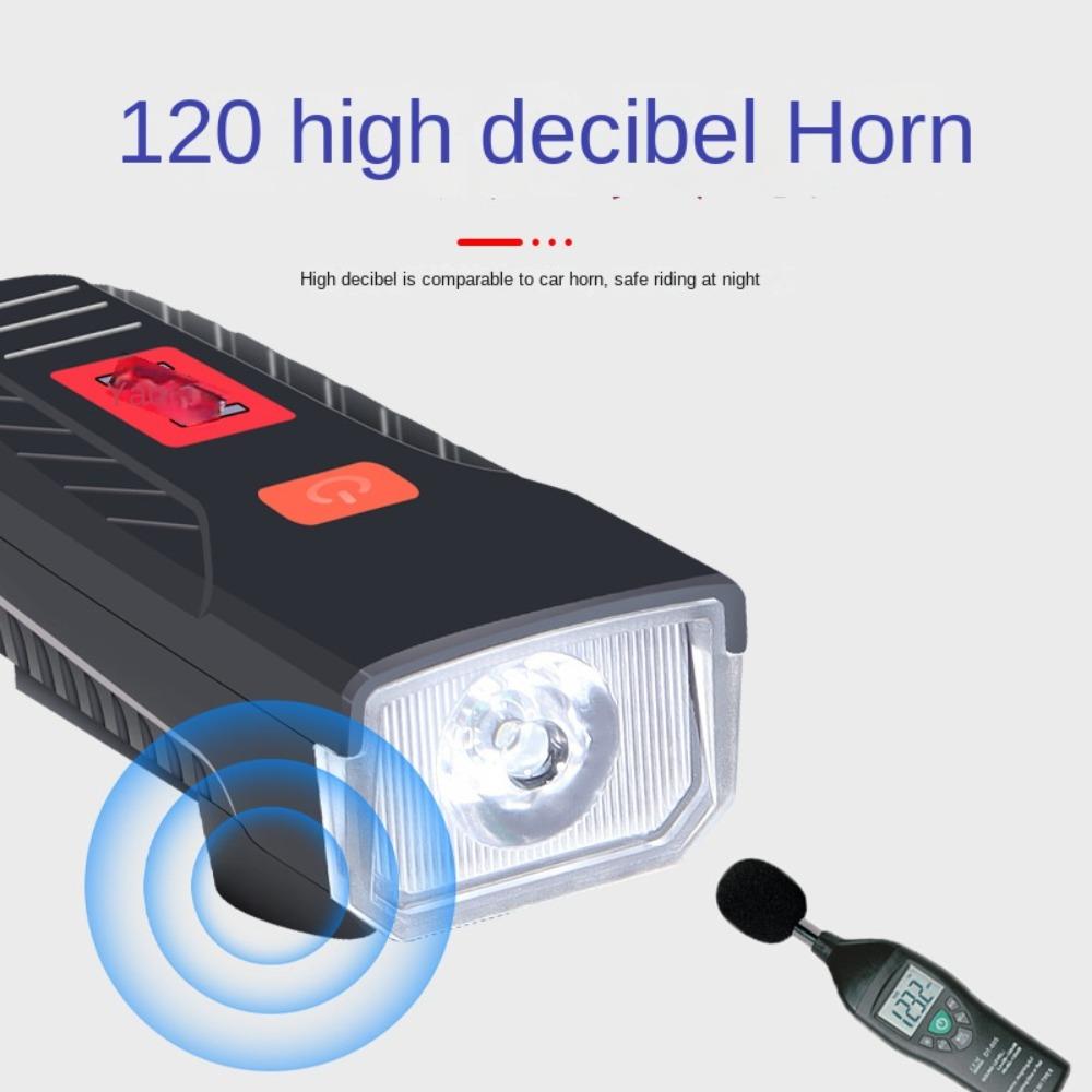 ABS/PC Bike Headlights USB Rechargeable Bicycle Horn Light Bike Electronic Horn Bicycle
ABS/PC Bike Headlights USB Rechargeable Bicycle Horn Light Bike Electronic Horn Bicycle