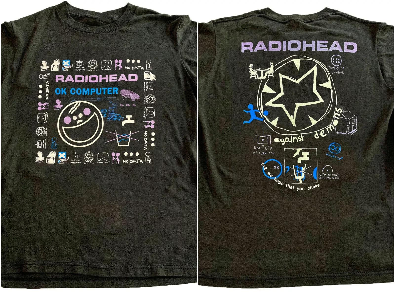 Футболка Radiohead Band Ok Computer Against Demons 2-сторонняя черная 2XL
Футболка Radiohead Band Ok Computer Against Demons 2-сторонняя черная 2XL