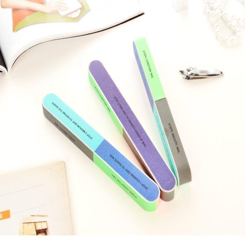 3 PCS Long Strip Creative Multifunctional Nail File with Double-sided Grinding and Polishing Sand Bar Nail Art Tool Accessories A
3 PCS Long Strip Creative Multifunctional Nail File with Double-sided Grinding and Polishing Sand Bar Nail Art Tool Accessories A