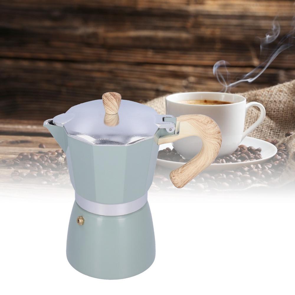 Aluminum Alloy Stovetop Espresso Maker Colorful Coffee Kettle Coffee Brewing Moka Pot Home Use синий
Aluminum Alloy Stovetop Espresso Maker Colorful Coffee Kettle Coffee Brewing Moka Pot Home Use синий