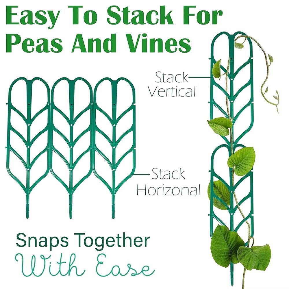 1/3/5/6pcs Stackable Garden Plant Support Frame Flower Pot Stand Climbing Vines Support 1 PC
1/3/5/6pcs Stackable Garden Plant Support Frame Flower Pot Stand Climbing Vines Support 1 PC