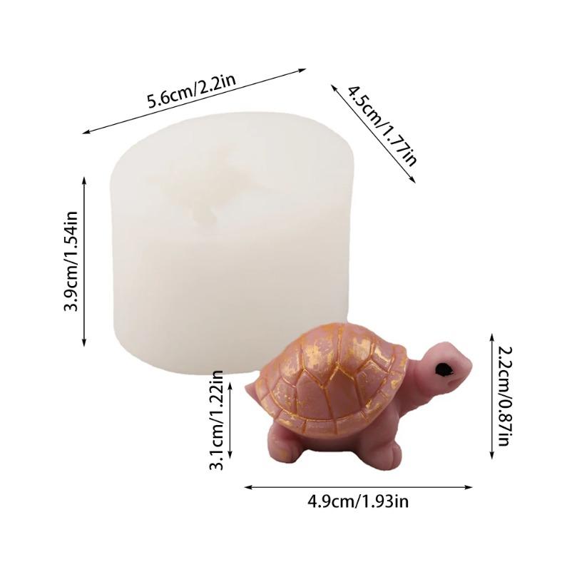 Mini Turtle Silicone Candle Mold DIY Cute Turtle Scented Candle Plaster Soap Resin Making Tool Handmade Chocolate Baking mould
Mini Turtle Silicone Candle Mold DIY Cute Turtle Scented Candle Plaster Soap Resin Making Tool Handmade Chocolate Baking mould