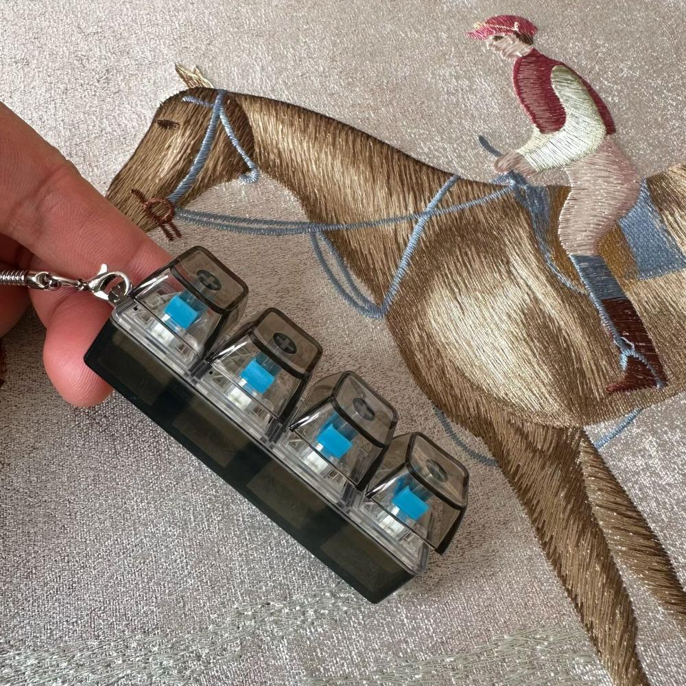 Кнопка-брелок Пальцева клавіатура 3/4/9 клавіш Клікер Іграшка Розслаблююча Іграшка для зняття стресу Дорослий H
Кнопка-брелок Пальцева клавіатура 3/4/9 клавіш Клікер Іграшка Розслаблююча Іграшка для зняття стресу Дорослий H