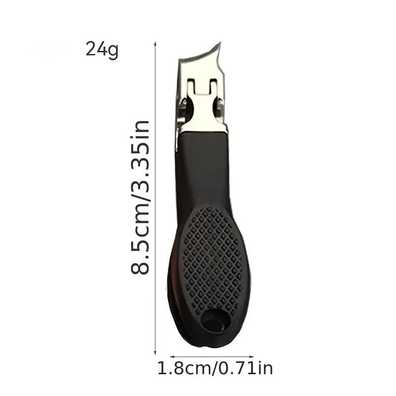 BEPAN 1Pc Stainless Steel Nail Clipper Concave Blade Edge for Easy Trimming of Thick Nails-Splash Proof for Fingernail Care Pedicure
BEPAN 1Pc Stainless Steel Nail Clipper Concave Blade Edge for Easy Trimming of Thick Nails-Splash Proof for Fingernail Care Pedicure
