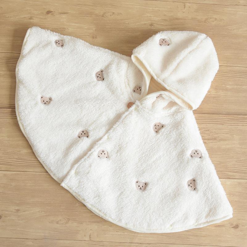 New Children s Cloak Cape Coral Fleece Embroidered Baby Out Windproof Warm Cape Baby Clothing Jackets & Coats
New Children s Cloak Cape Coral Fleece Embroidered Baby Out Windproof Warm Cape Baby Clothing Jackets & Coats