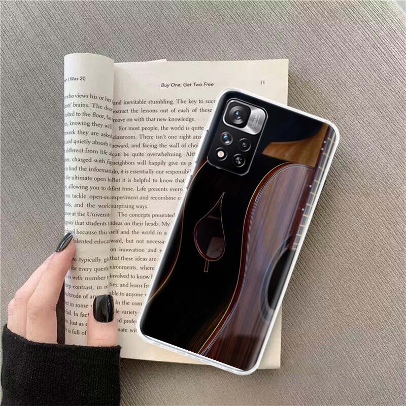 Guitar Collection Phone Case For Redmi Note 13 12 Pro Plus 14 15 Pro 5G 11 11T 11E 11S 10 Pro 10S 9 9S Cover Cell Clear TPU Capa Redmi Note 14S
Guitar Collection Phone Case For Redmi Note 13 12 Pro Plus 14 15 Pro 5G 11 11T 11E 11S 10 Pro 10S 9 9S Cover Cell Clear TPU Capa Redmi Note 14S