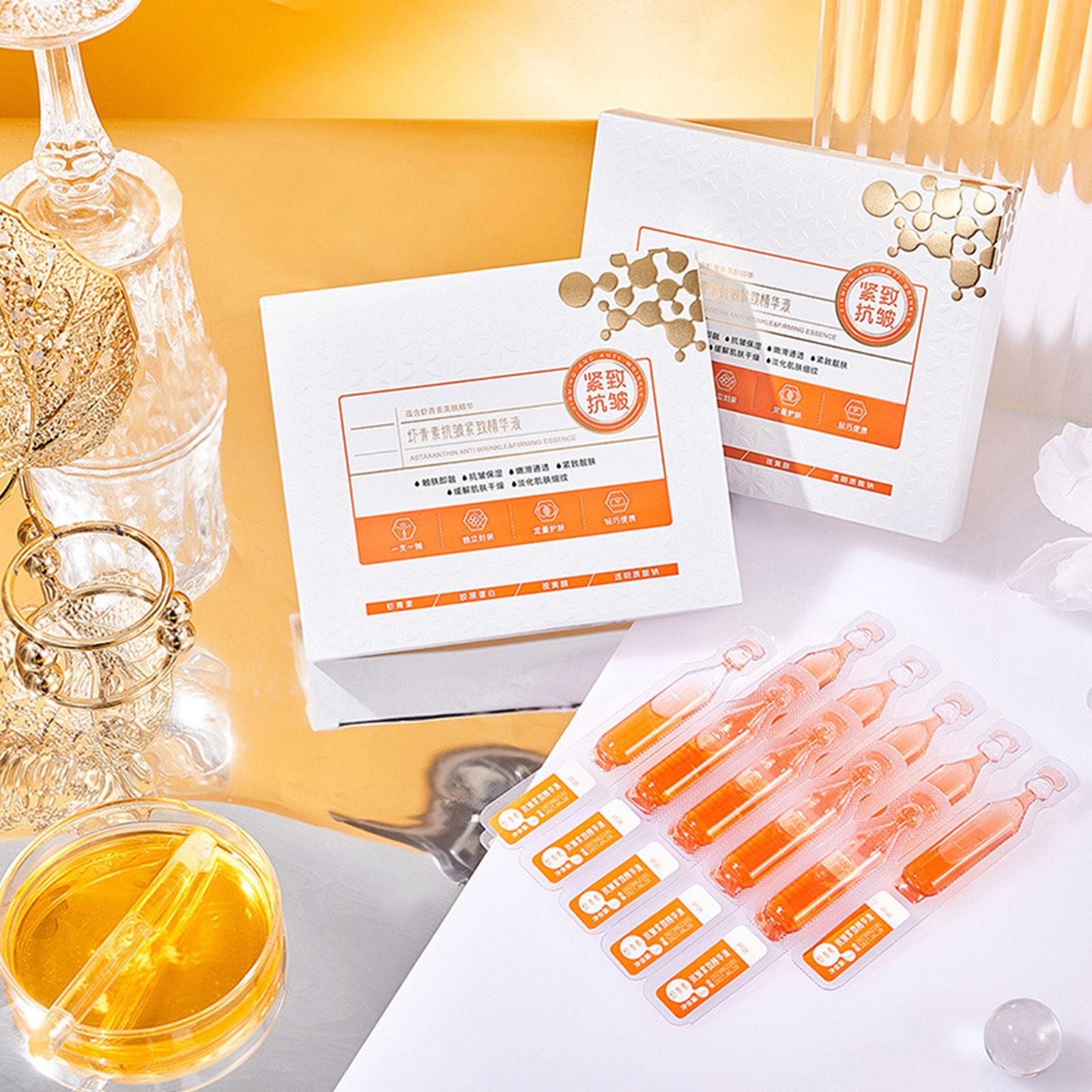 Skin Serum Ampoule Set, Astaxanthin Moisturizing Serum For Secondary Use, Facial Serum For Reducing Fine Lines ,2ml*10pcs, One Size білий
Skin Serum Ampoule Set, Astaxanthin Moisturizing Serum For Secondary Use, Facial Serum For Reducing Fine Lines ,2ml*10pcs, One Size білий