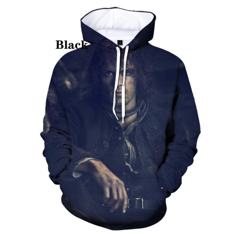New Jamie Fraser Outlander 3d Print Black hoodies Clothing Fashion Men And Women New Arrive Tops XS-5XL XL
New Jamie Fraser Outlander 3d Print Black hoodies Clothing Fashion Men And Women New Arrive Tops XS-5XL XL