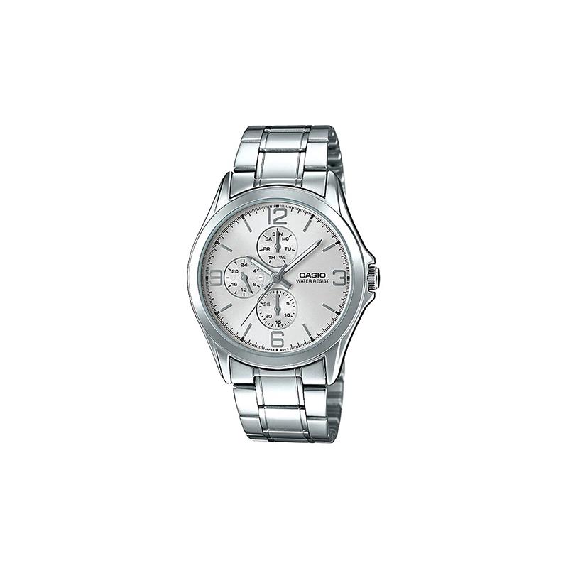 Casio Life Waterproof Quartz Movement Stainless Steel Strap Japanese and Korean Watch Men s Watch Silver Dial MTP-V301D-7A срібний
Casio Life Waterproof Quartz Movement Stainless Steel Strap Japanese and Korean Watch Men s Watch Silver Dial MTP-V301D-7A срібний