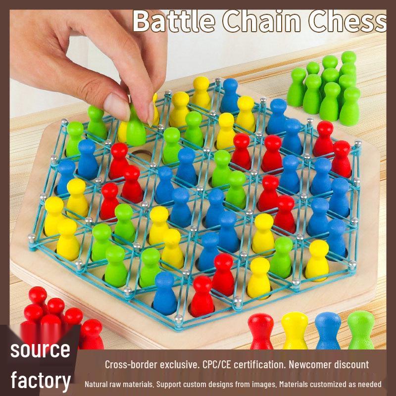 Geometric Triangle Chess Game: Educational Wooden Toy for Kids & Parent-Child Interaction
Geometric Triangle Chess Game: Educational Wooden Toy for Kids & Parent-Child Interaction