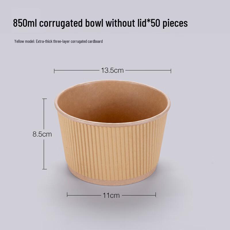 Baypin Disposable Kraft Paper Meal Bowls
Baypin Disposable Kraft Paper Meal Bowls